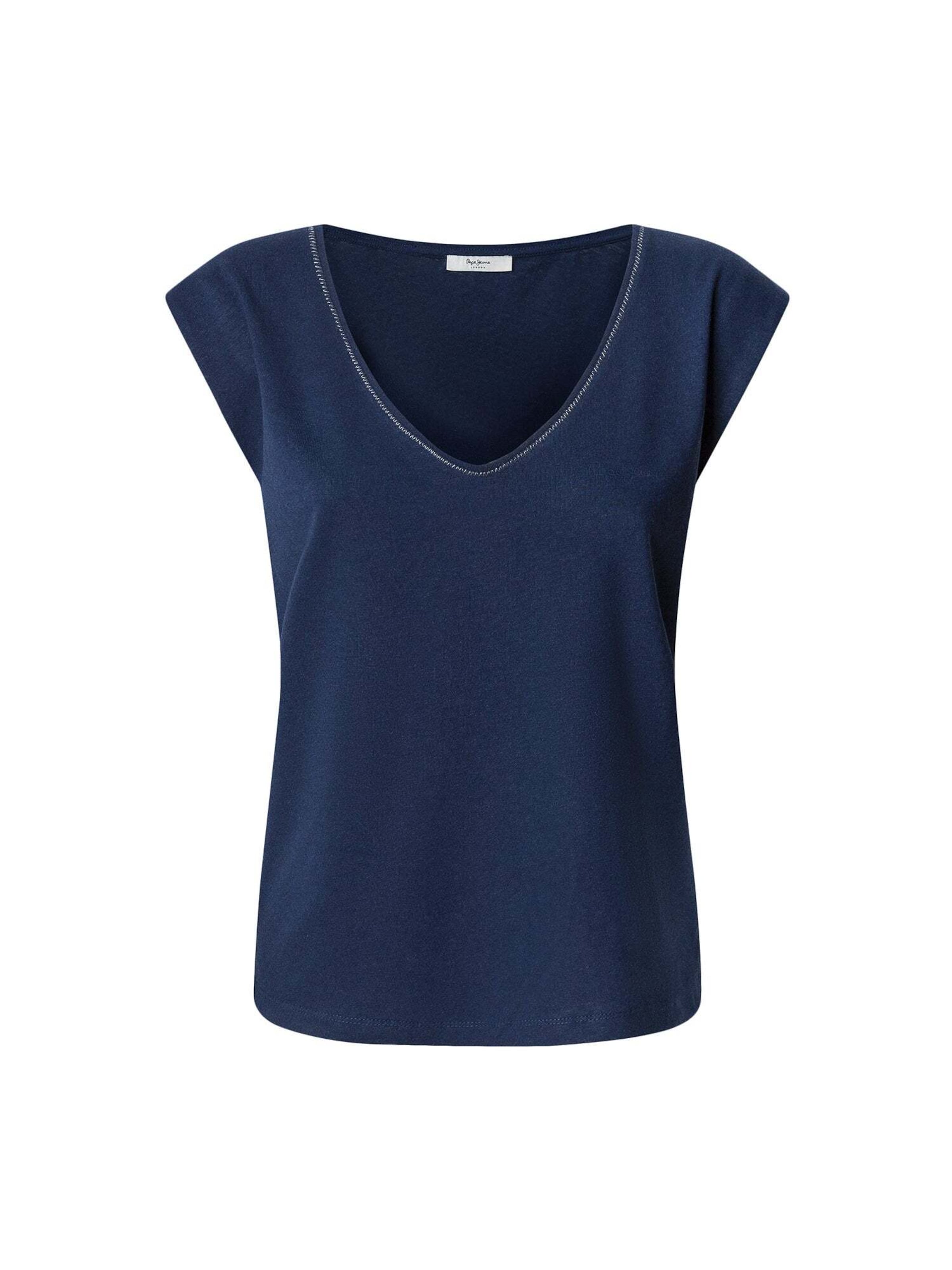 Maglietta 'Lotti' di Pepe Jeans in blu: frontale