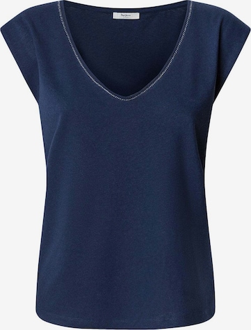 Maglietta 'Lotti' di Pepe Jeans in blu: frontale