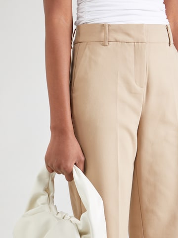 Regular Pantalon à plis 'VITA TESSA' Fransa en beige