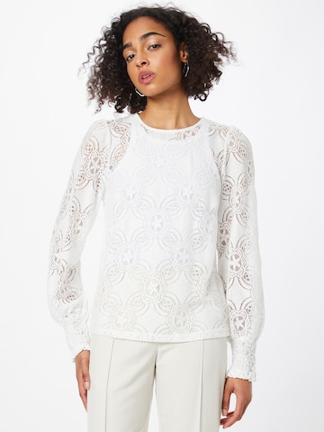 Kaffe Blouse 'Raula' in White: front