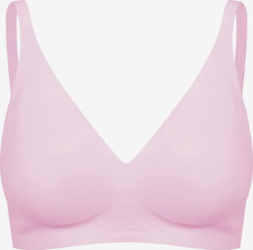Soutien-gorge 'Comfort Push-Up BH' cfab (formerly creamy fabrics) en rose : devant