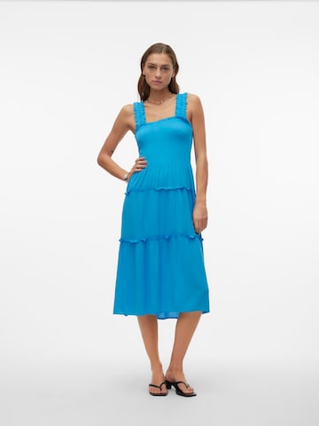 VERO MODA Kleid 'Menny' in Blau: predná strana