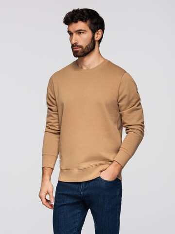 Sweat-shirt 'OM-SSBN-0271' Ombre en marron