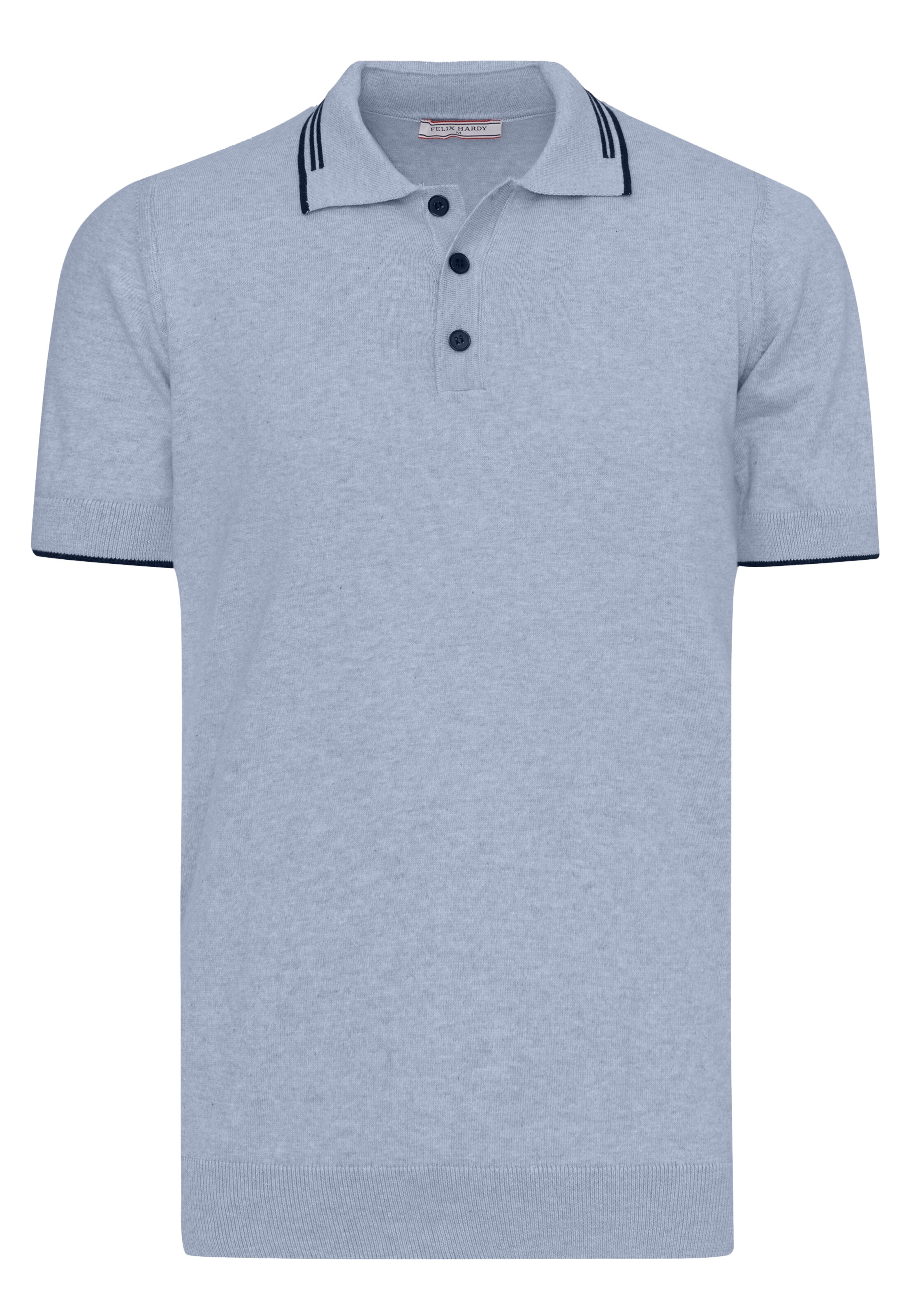 Felix Hardy Camiseta en azul cielo / negro, Vista del producto
