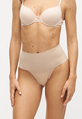 SPANX Regular String in Beige: voorkant