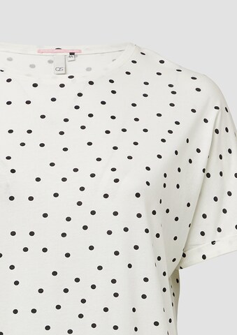 T-shirt QS en beige