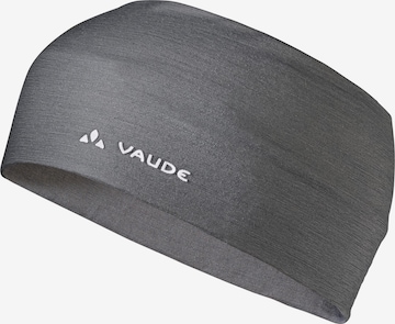 VAUDE Sportstirnband 'Cassons' in Grau: Vorderseite