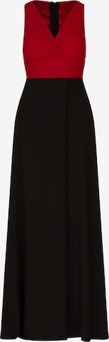 Kraimod - Vestido de noche en negro: frente