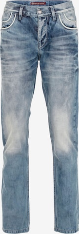 CIPO & BAXX Regular Jeans 'Carlton' in Blauw: voorkant