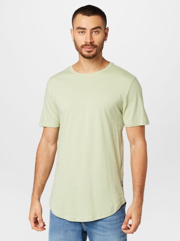 T-Shirt 'MATT' Only & Sons en bleu : devant