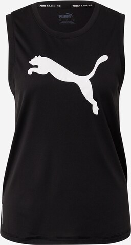 PUMA Top in Schwarz: predná strana