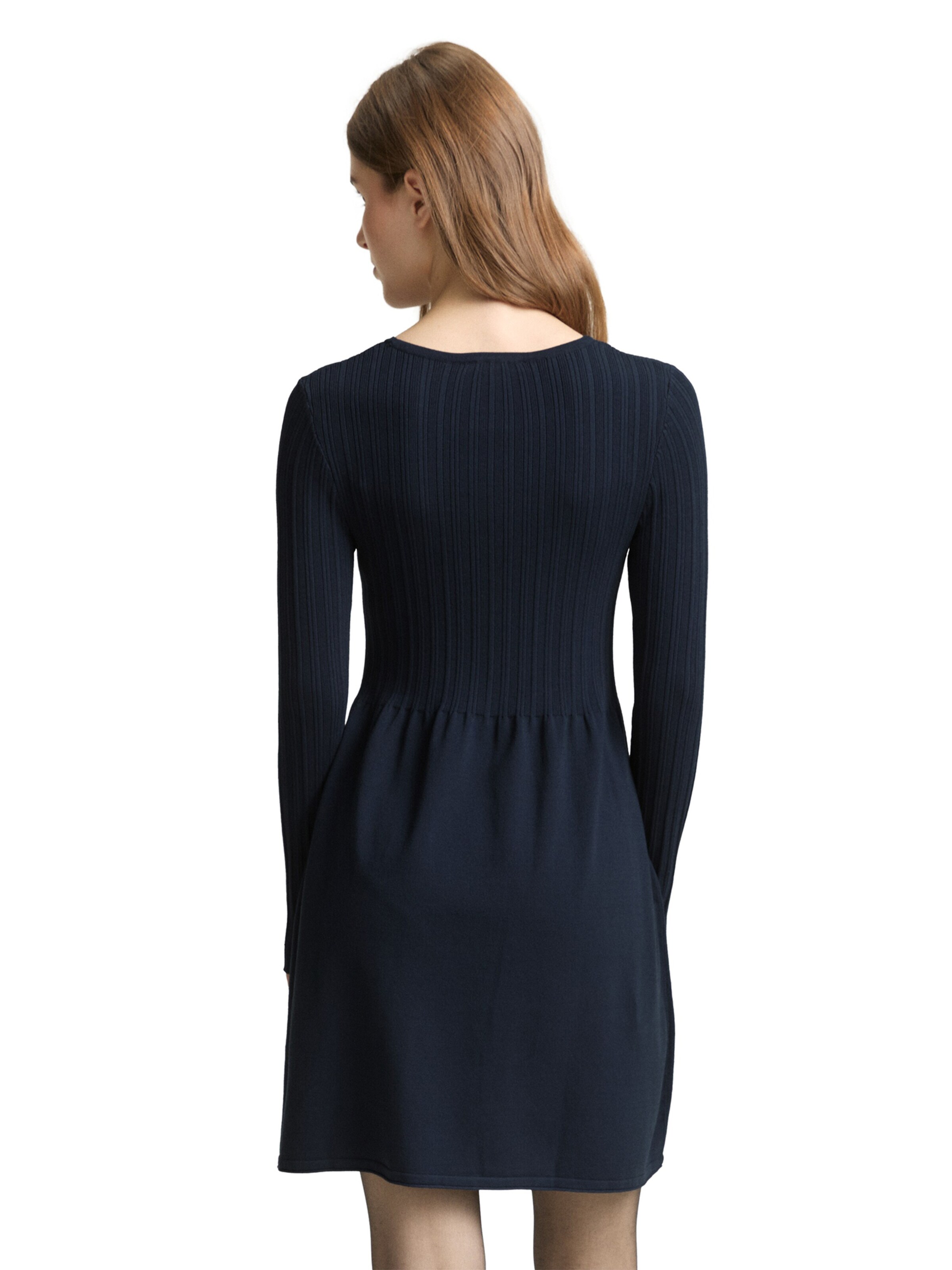 TOM TAILOR DENIM - Vestido de punto en azul