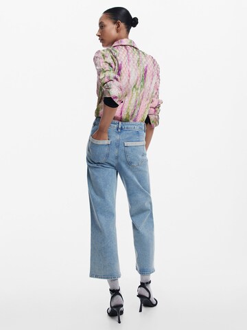 Wide Leg Jean Desigual en bleu