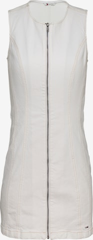 Tommy JeansHaljina - bijela boja: prednji dio