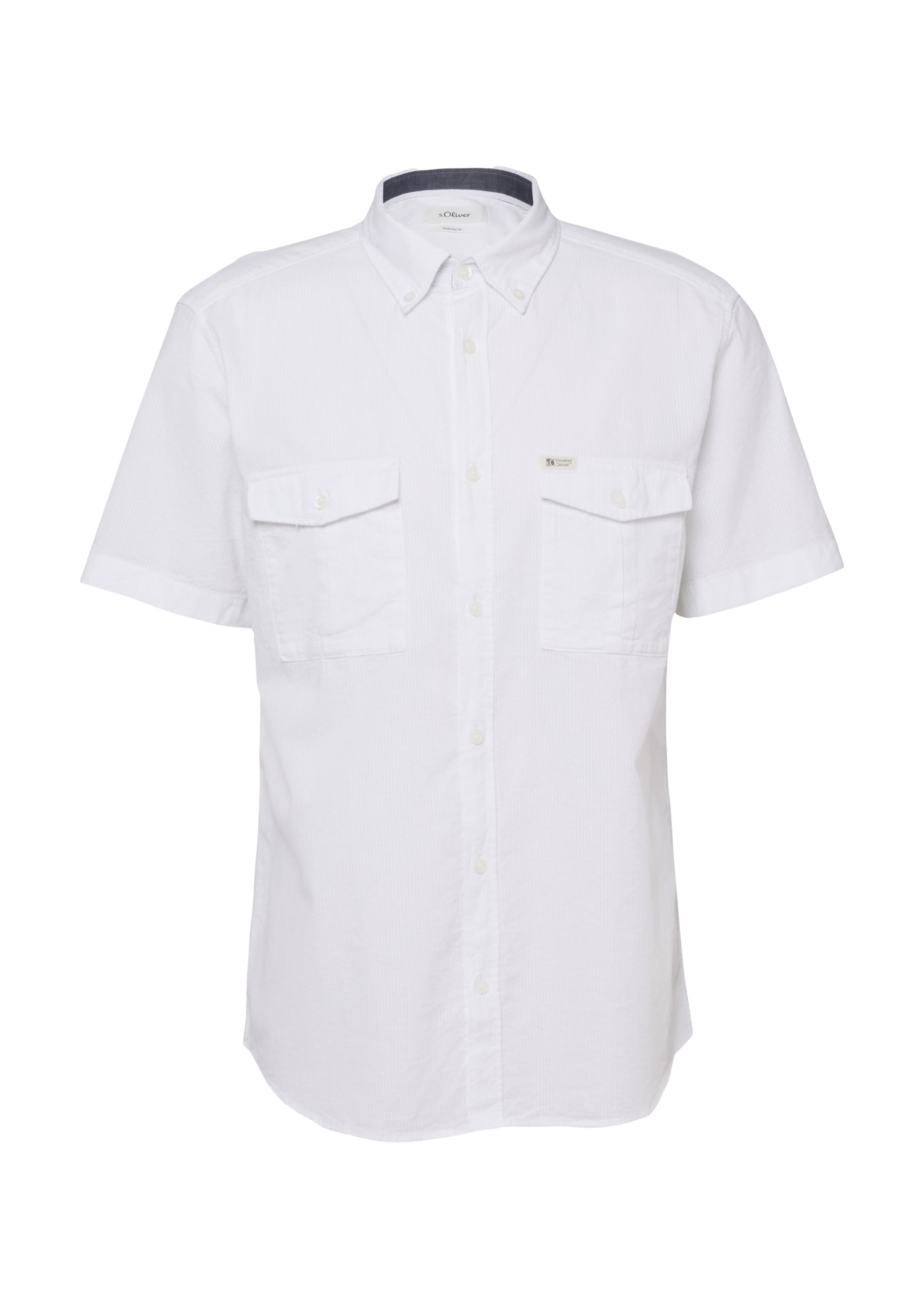 s.Oliver Hemd in weiß, Produktansicht