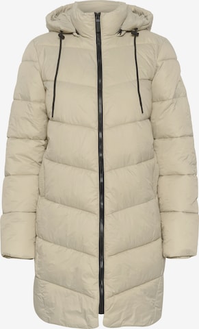 Kaffe Winterjas 'Susanne' in Beige: voorkant