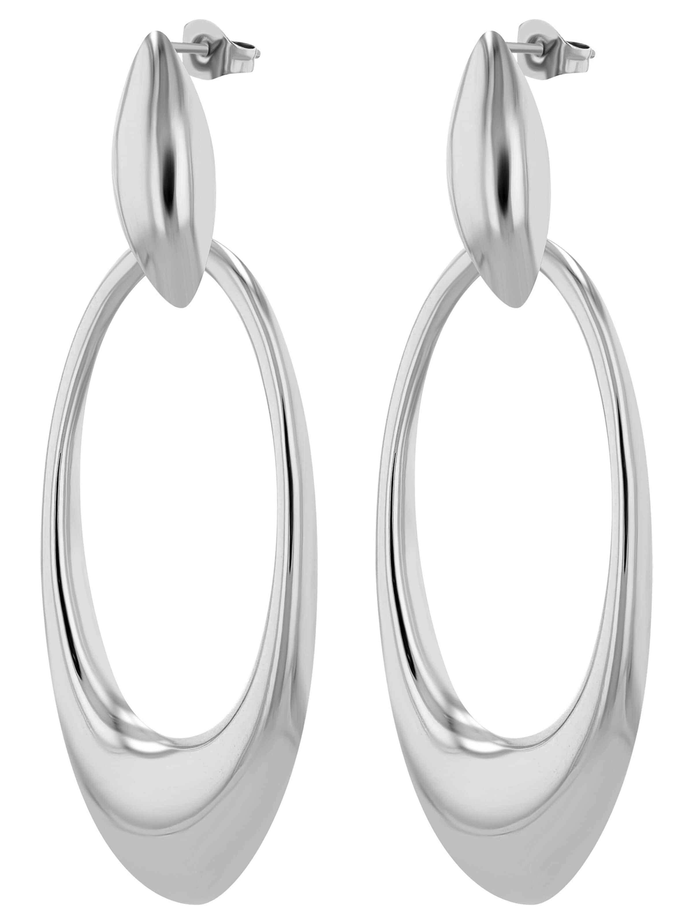 Akzent Earrings 'Vianne, langlebig' in Silver