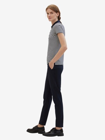 TOM TAILOR Slimfit Hose in Blau