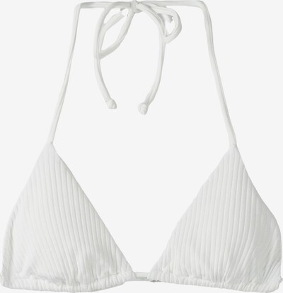 Bershka Hauts de bikini en blanc, Vue avec produit