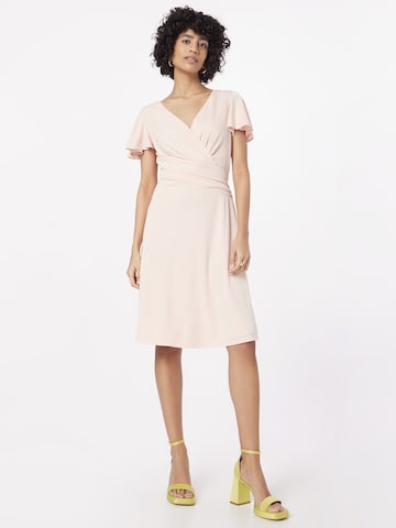 Lauren Ralph Lauren Коктейльное платье в Ярко-розовый: спереди