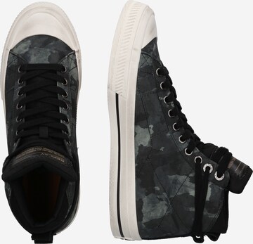 REPLAY High-Top Sneakers in Black