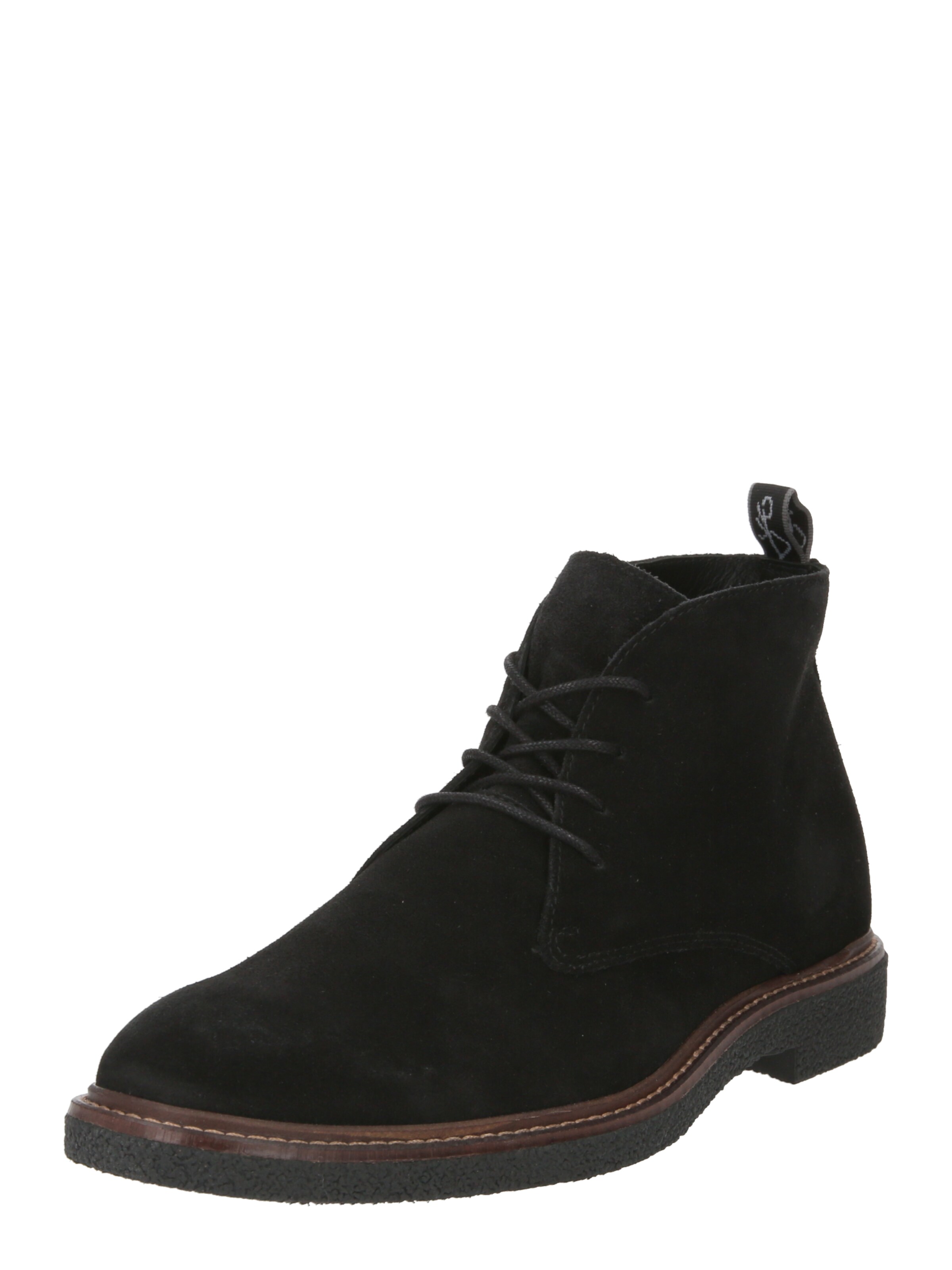 juoda MARCO TOZZI Auliniai batai su raišteliais '15100': priekis