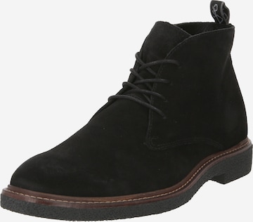 Guido Maria Kretschmer Men Lace-Up Boots '15100' in Black: front