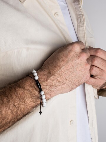 Akitsune Armband 'Venatio' in Weiß