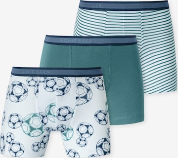 SCHIESSER - Calzoncillo en azul: frente