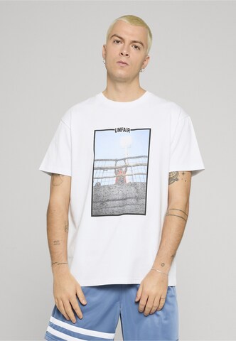 Unfair Athletics Shirt 'New Generation' in Wit: voorkant