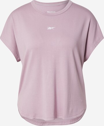 Reebok Performance Shirt in Purple: front