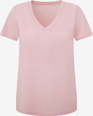 Pepe Jeans Shirt 'LORETTE' in Roze: voorkant