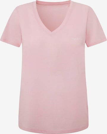 Pepe Jeans Shirt 'LORETTE' in Roze: voorkant