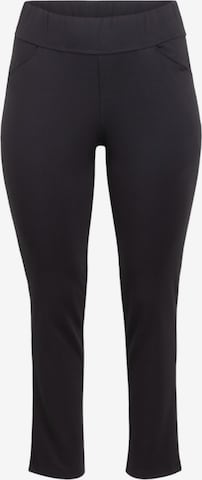 Pont Neuf Regular Pants 'Liv' in Black: front