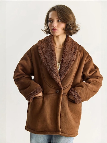 Bianco Lucci Winterjas in Bruin