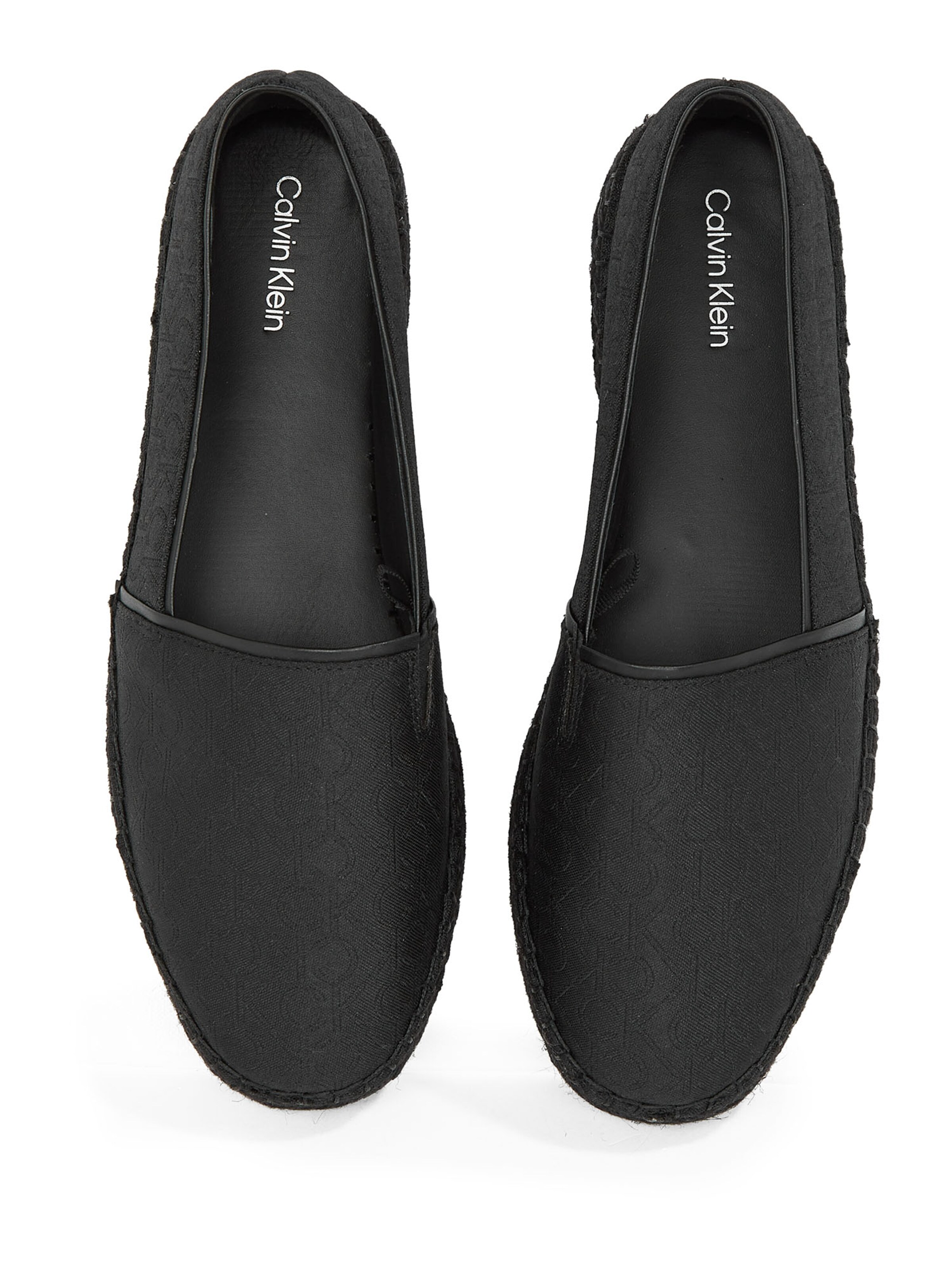 melns Calvin Klein Espadrillas