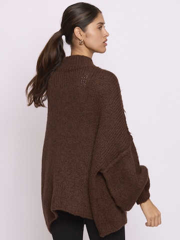 Lilavie Strickpullover ' Maraa ' in Braun