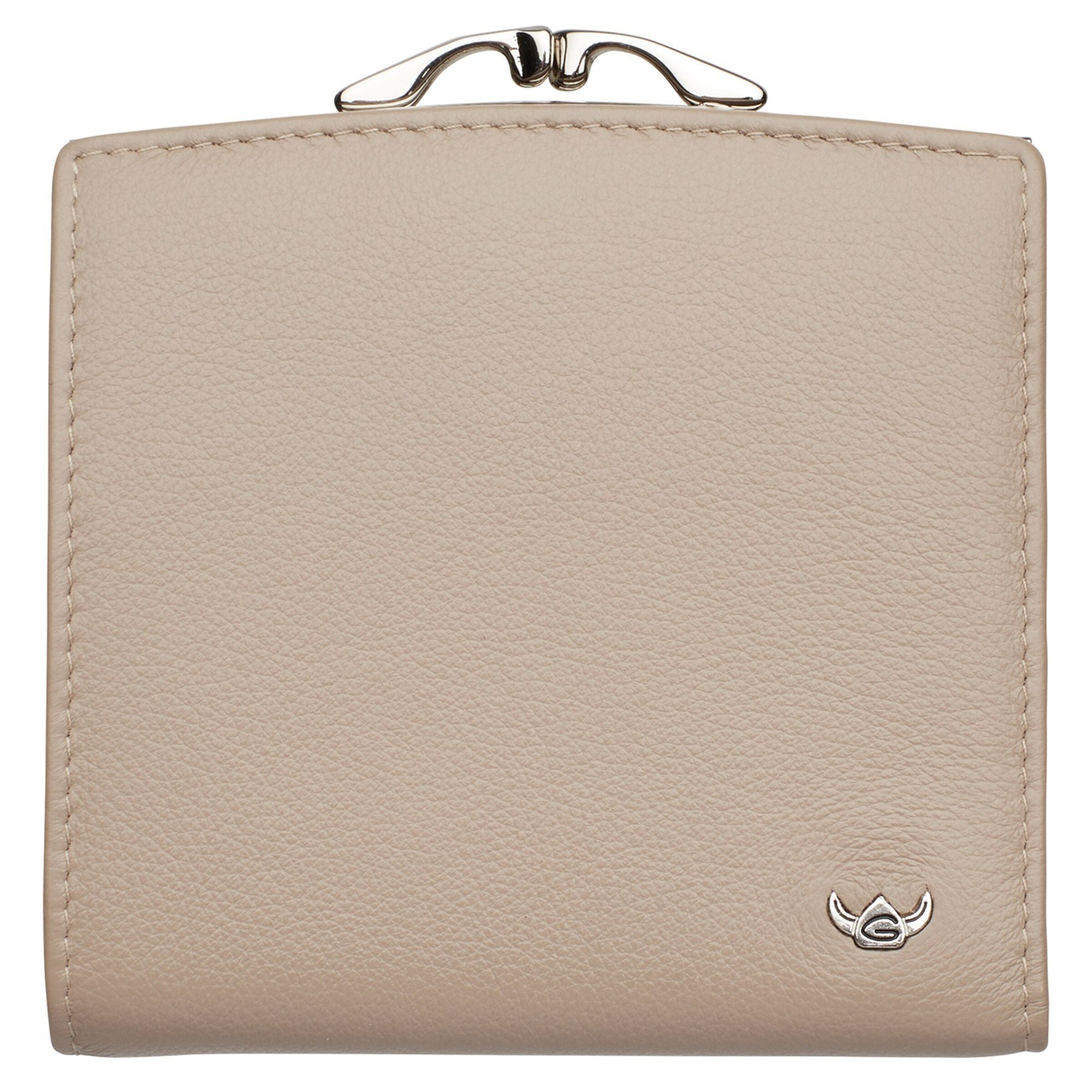 Portamonete 'Madrid' di GOLDEN HEAD in beige: frontale