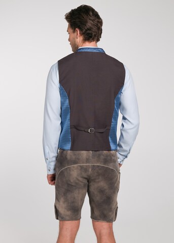 SPIETH & WENSKY Traditional Vest 'Tamaro' in Blue