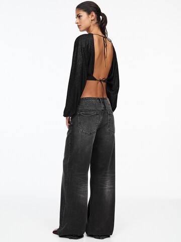 Chemisier Pull&Bear en noir