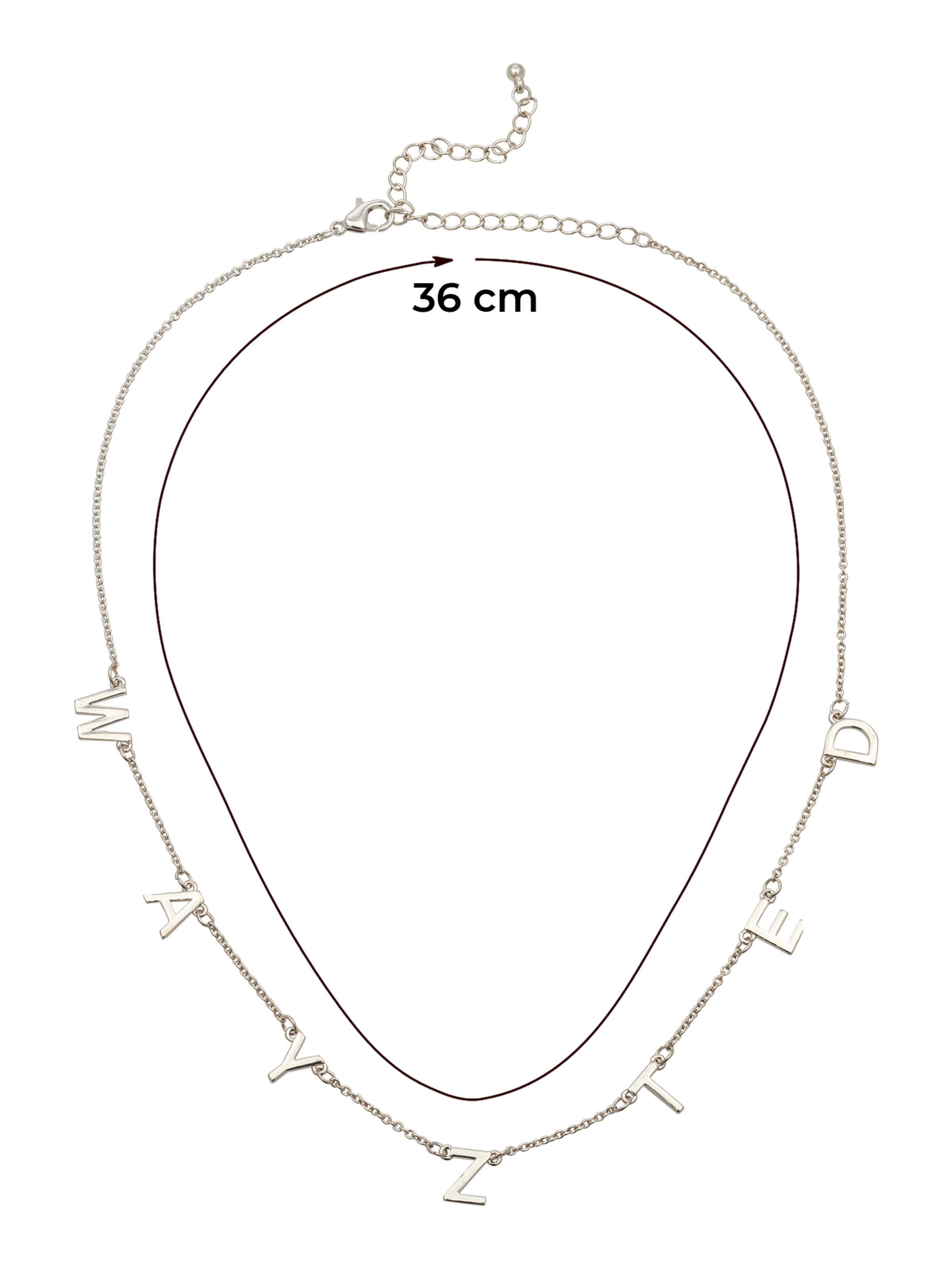 About You x Nils Kuesel Necklace 'Benno' in Silver