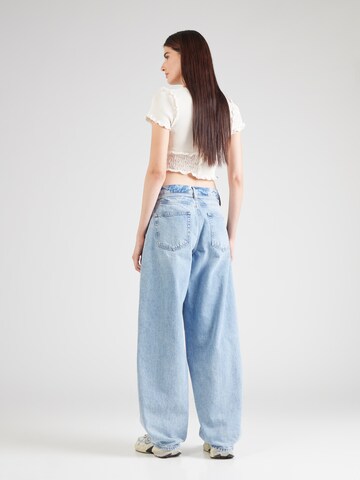 ONLY Wide leg Jeans 'ONLGIANNA' in Blauw