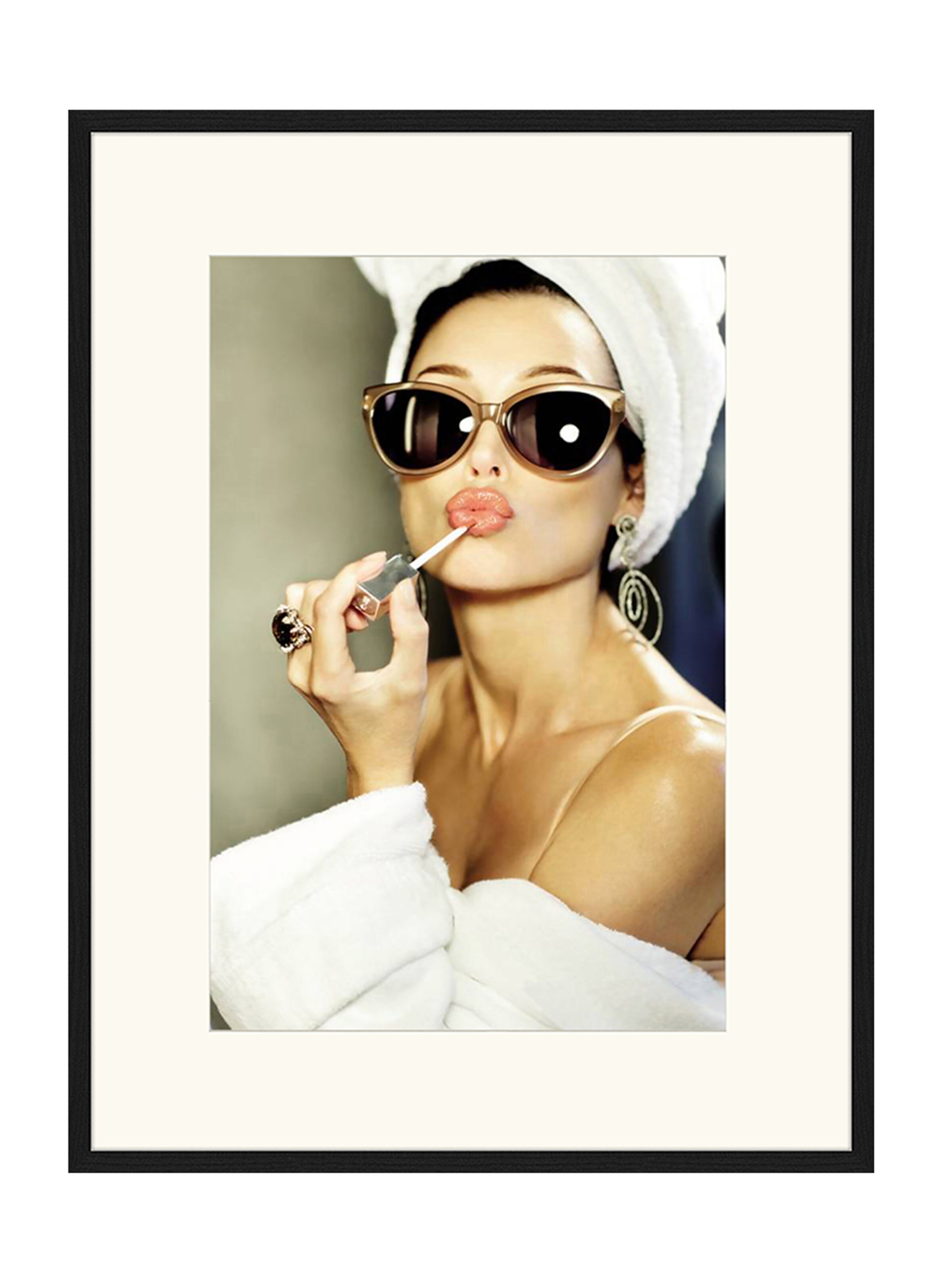 Liv Corday Image 'Make Up' in Black: front