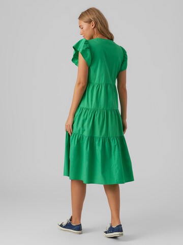 Vero Moda Maternity Kleid 'Jarlotte' in Grün