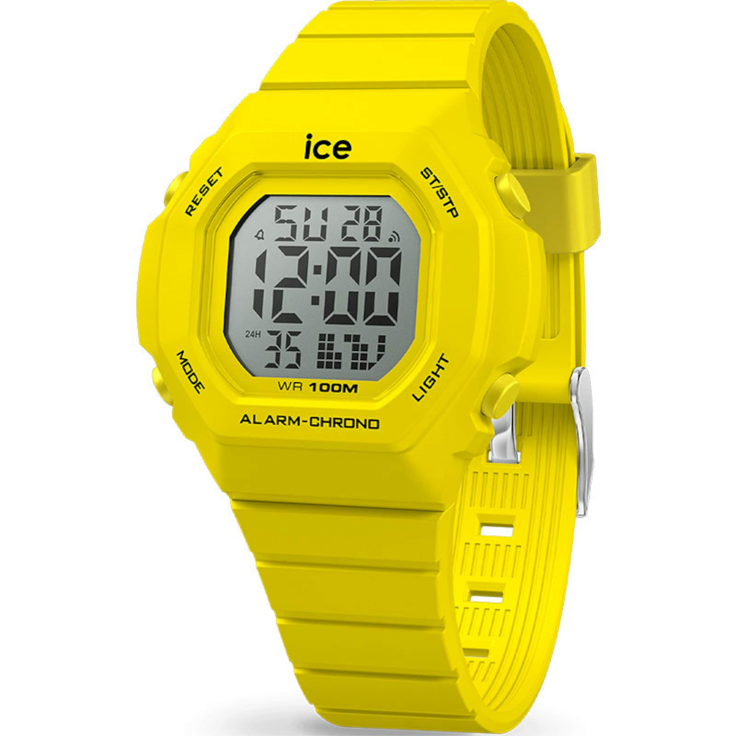 ICE WATCH Digital Watch in Yellow: front