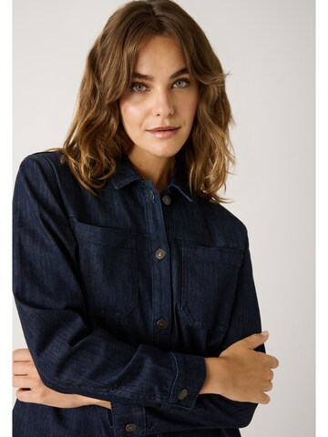 MORE & MORE Bluse in Blau