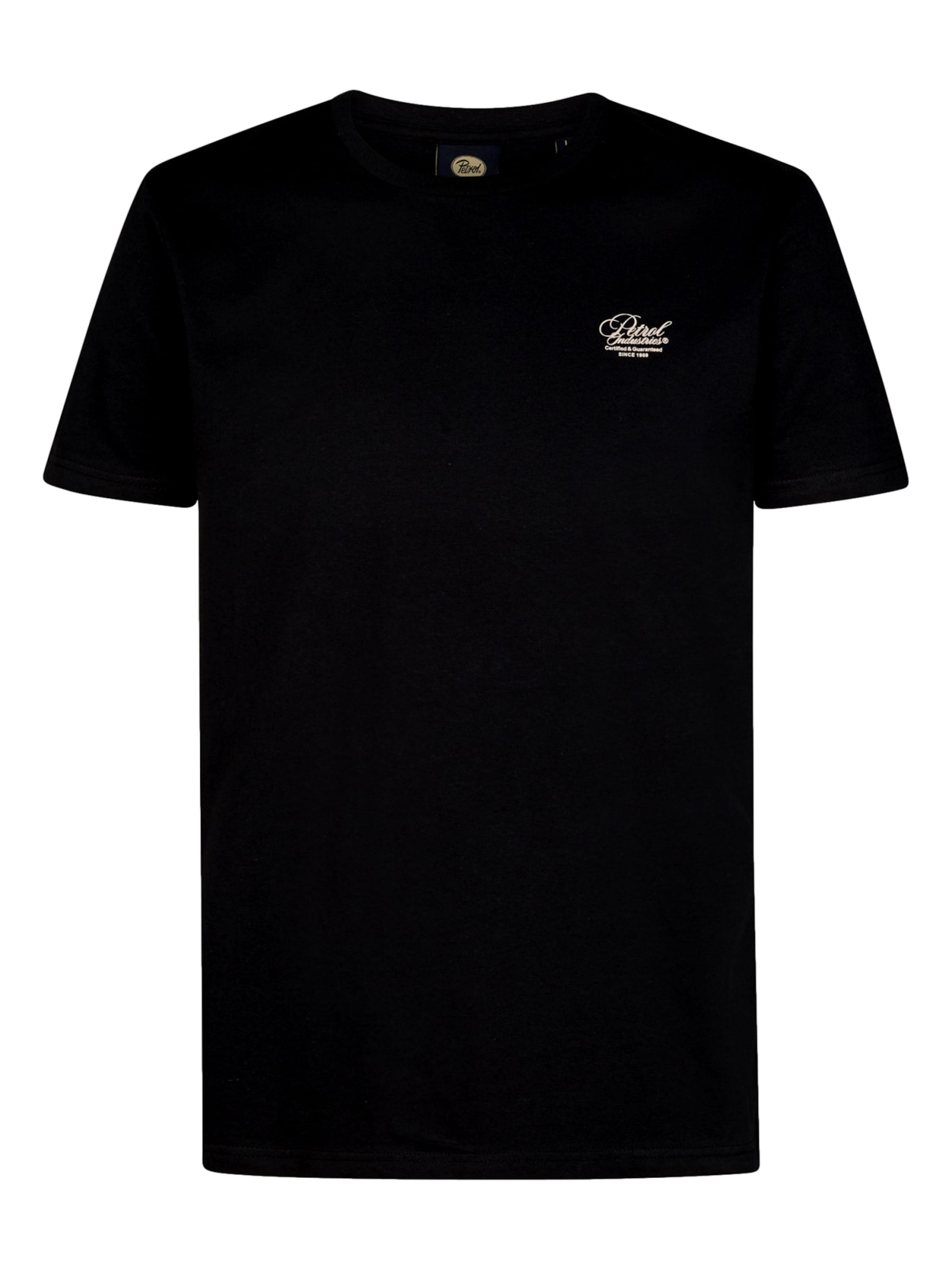 T-Shirt Petrol Industries en noir : devant