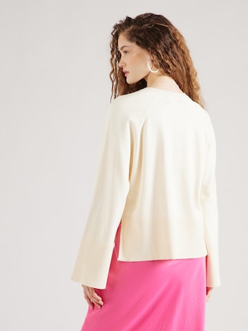 PIECES Pullover 'MADE' i beige