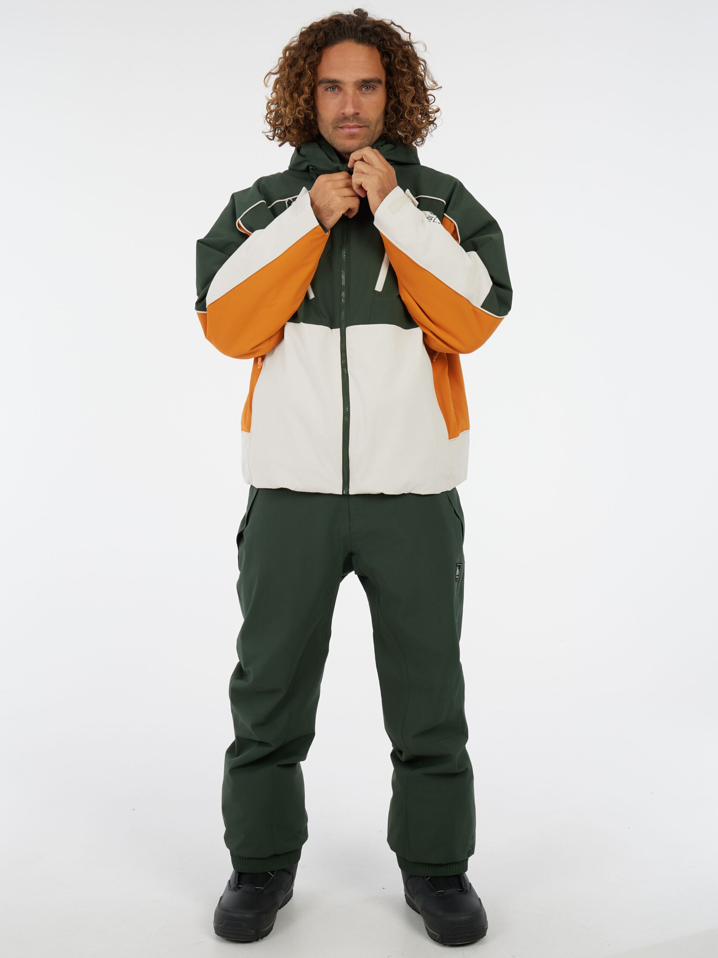 PROTEST Athletic Jacket 'PRTElgin' in Green