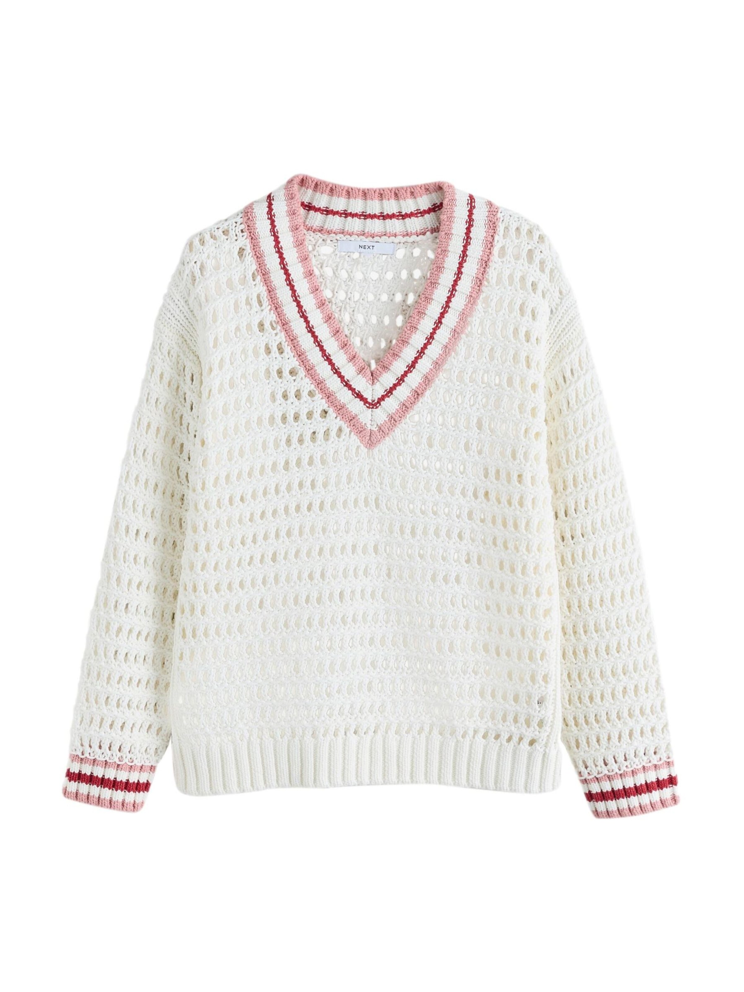 Next Pullover in Weiß: Vorderseite